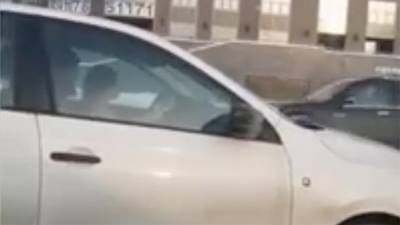 Петербургский водители возмутились ребенком за рулем