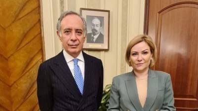 Глава Минкультуры провела встречу с послом Италии в России