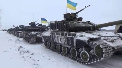 Украина сосредотачивает боевую технику на границе с ЛДНР