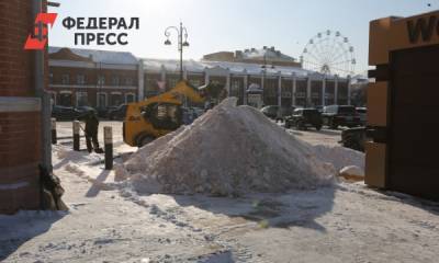 В Тюмени во второй раз попробуют топить снег. Цена проекта — 12 млн рублей