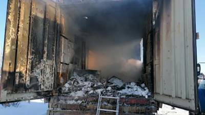 На Чукотке в сгоревшем вагончике обнаружили тела двух человек