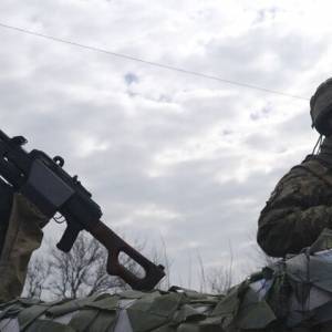 В зоне ООС под обстрелом погиб украинский военный