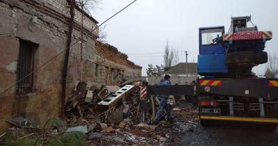 В Николаевской области на территории школы произошел взрыв (4 фото)