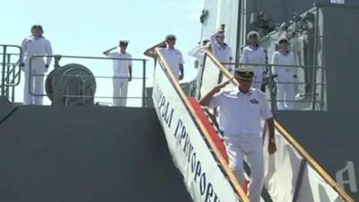 Боевой российский фрегат впервые вошел в порт Судана