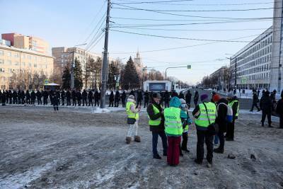 Полиция вынесла предостережение журналистке, работавшей на акциях протеста в Челябинске