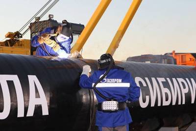 Экспорт газа в Китай по «Силе Сибири» вырос более чем в три раза nbsp