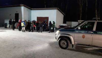 В Ленобласти пограничники поймали более 30 нелегалов за сутки