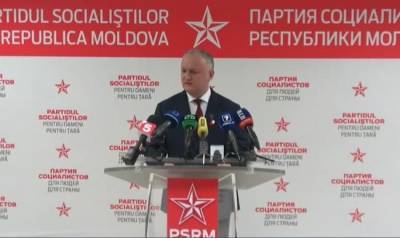 Додон поставил ультиматум Санду: Премьер Молдавии должен быть утвержден