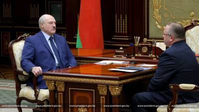 Лукашенко поставил задачу главе КГК