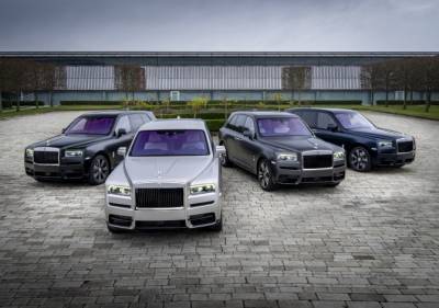 Rolls-Royce привез в Россию четыре эксклюзивных внедорожника Cullinan