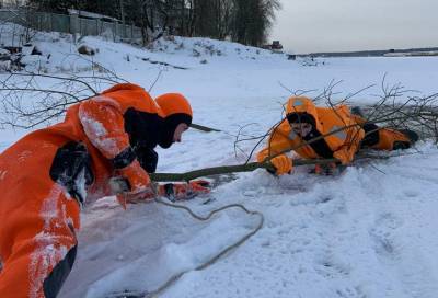 В конце февраля сотрудники аварийно-спасательной службы Ленобласти привлекались 25 раз