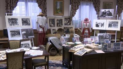 Интерактивная выставка к юбилею И.Шамякина и И.Мележа представлена в Президентской библиотеке