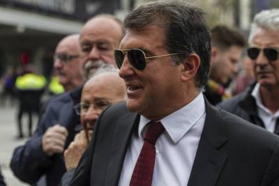 Лапорта: "Арест Бартомеу — плохая новость для "Барселоны"