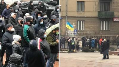 Прикарпатье и Буковина протестуют из-за введения жесткого карантина: фото