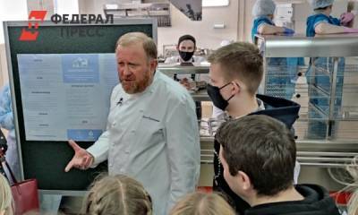 Шеф-повар Ивлев представил новое меню для школьников Мурманской области