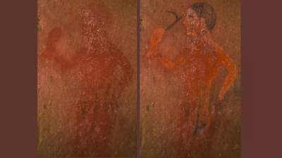 Ученые восстановили одну из древних этрусских фресок