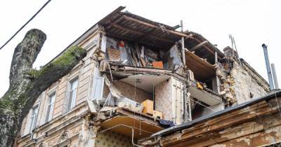 Обвал дома в Одессе мог произойти из-за разрушения несущей стены при ремонте жильцами