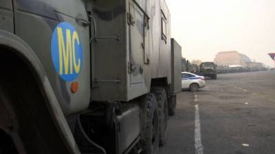 Российские миротворцы получили в эксплуатацию еще четыре модульных городка в НКР