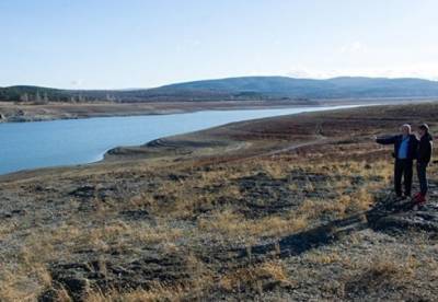 В Крыму два водохранилища полностью истощены