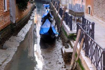 Венеция «села» на мель