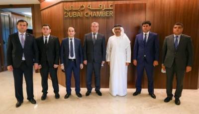 Рабочая делегация Таджикистана совершила поездку в Дубай с целью развития торгового сотрудничества