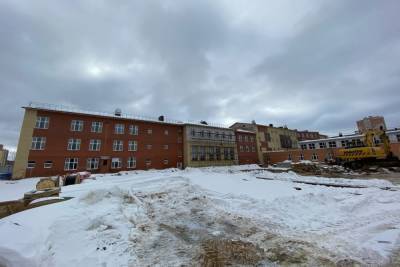 В Ярославле почти завершено строительство новой школы на «Соколе»