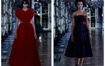 Розы, зеркала и кружевные фартуки: обзор новой коллекции Dior (ФОТО) - skuke.net - Париж