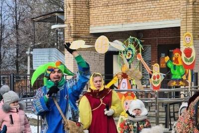 В городском округе Серпухов празднуют Масленицу