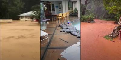 На Гавайях ливень прорвал плотину и оставил без электричества более 1300 человек - фото, видео наводнения - ТЕЛЕГРАФ