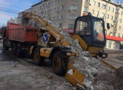 С улиц Ульяновска вывезли более 200 тысяч тонн снега