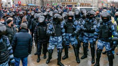 ГУ МВД Москвы: полиция законно применяла силу на акциях