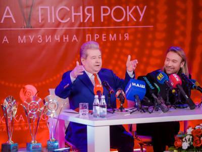 Поплавский и Винник анонсировали вторую церемонию награждения национальной музыкальной премии "Українська пісня року"