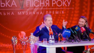 Поплавский и Винник объявили о второй церемонии награждения премии "Українська пісня року"