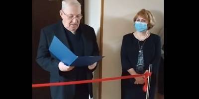 В киевском Государственном Университете Телекоммуникаций торжественно открыли женский туалет - ВИДЕО - ТЕЛЕГРАФ