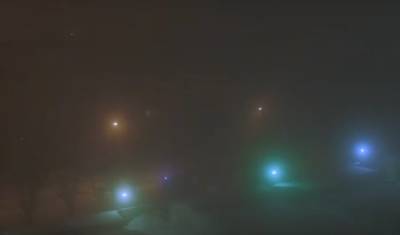 Жители Тюмени обсуждают ночной туман, видимость не превышала 200 метров