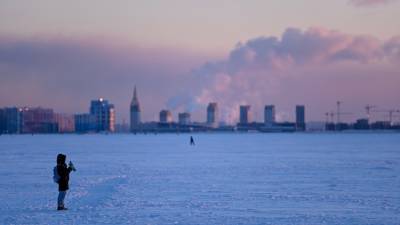 Рекордные морозы обрушились на Москву, Петербург и Сыктывкар