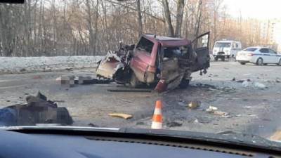 Два человека погибли в ДТП с грузовиком в Новомосковске