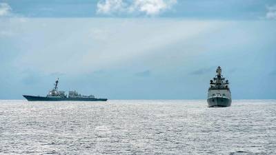 Одесский порт принял группу кораблей стран НАТО