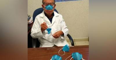 Мексиканские учёные создали антикоронавирусную маску для носа