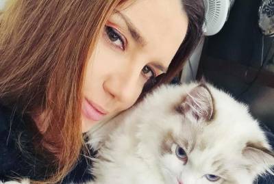 Оксана Марченко сообщила о выздоровлении кота Кокосика: Начал подниматься в домашнюю церковь