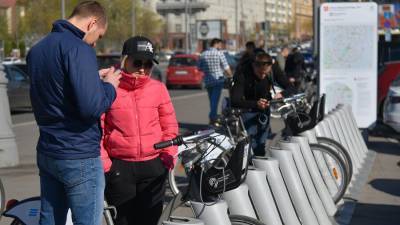 Власти Москвы рассказали о развитии велопроката в городе