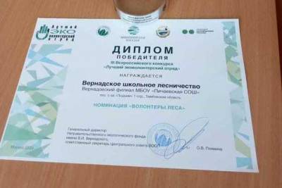 Школьники Пичаевского района победили во всероссийском конкурсе