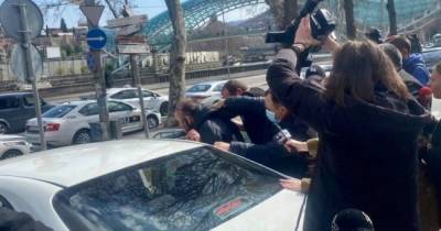 Заседание «Грузинской мечты» на фоне протеста — задержаны шесть человек