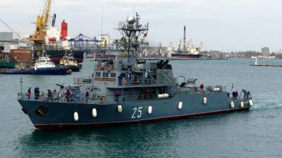 Новая демонстрация: В порт Одессы вошли корабли НАТО