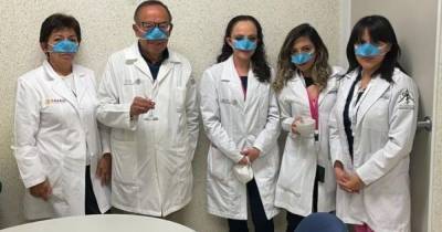 Ученые создали необычную маску от коронавируса, которую одевают только на нос (фото)