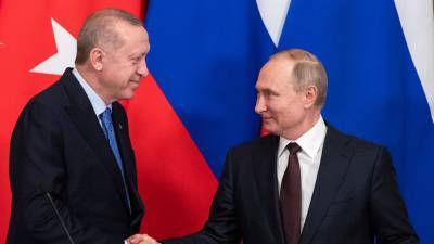 Песков прокомментировал договорённость Путина и Эрдогана о встрече