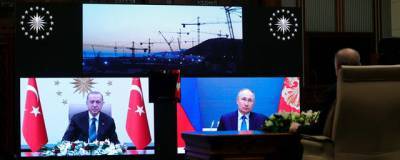 Путин и Эрдоган дали старт строительству третьего энергоблока АЭС «Аккую» в Турции