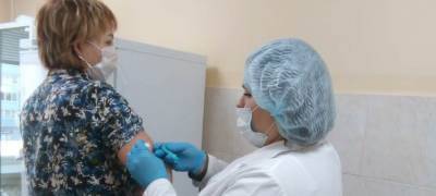 В Карелии уже 26 852 человека прошли первый этап вакцинирования от коронавируса