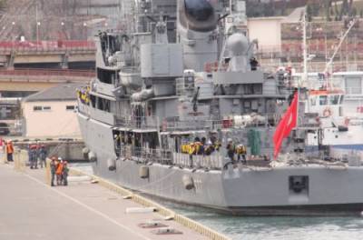 В порту Одессы встретили четыре корабля НАТО