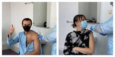 Лещенко и Топольская вакцинировались от коронавируса Covishield, как себя чувствуют, в сети шутят из-за прививки супруги политика - ТЕЛЕГРАФ